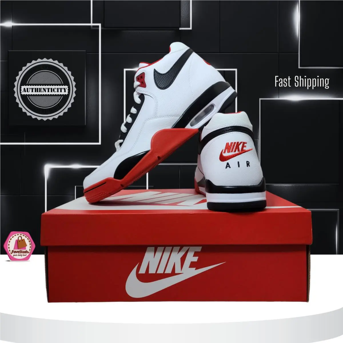 Nike shoes Air Flight Legacy - White 14