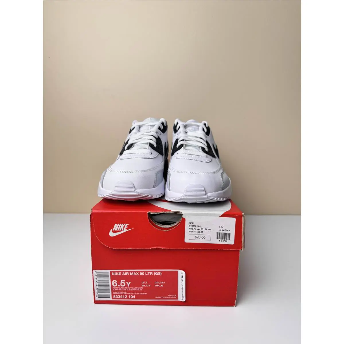 Nike shoes - Nike Air Max 90 Essential - 833412-104 - White 5