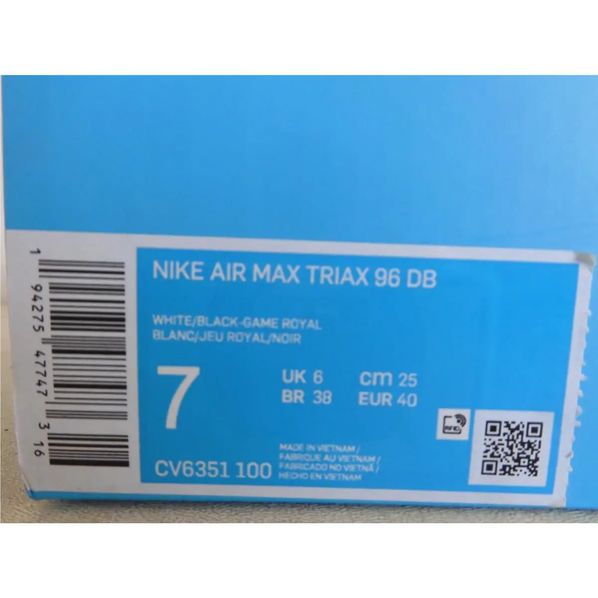 Nike shoes - Nike Air Max Triax - Air Max Triax - CV6351-100 - White 6
