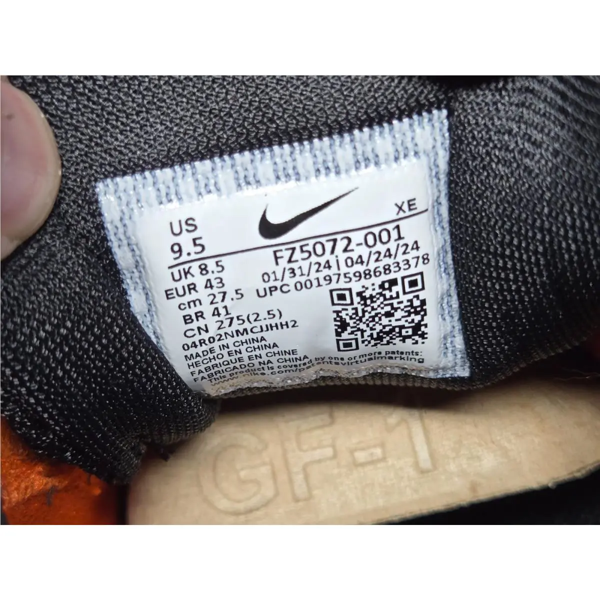 Nike shoes - Nike Air Pegasus - Air Pegasus - FZ5072-001 - Black 5