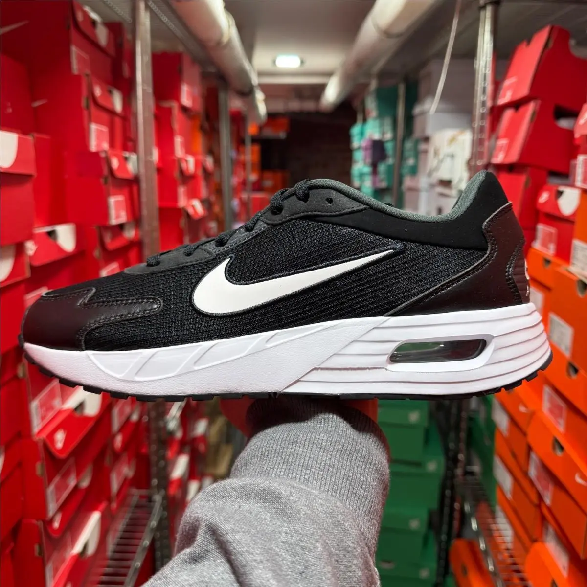 Nike shoes - Nike Air Max Solo - Air Max Solo - HQ2572 001 - BLACK/WHITE ANTHRACITE BLACK 12