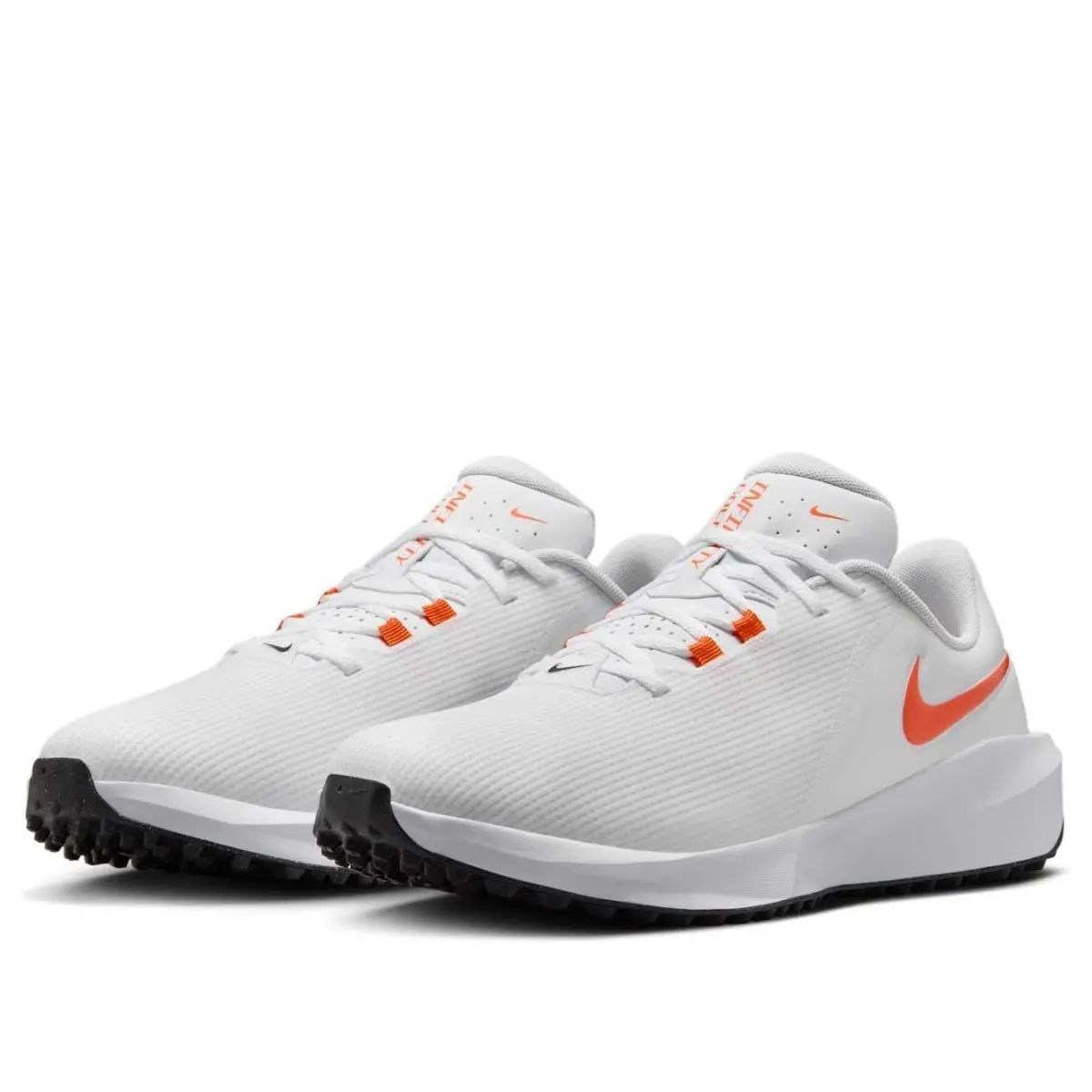 Nike shoes - White/Safety Orange-Black 0