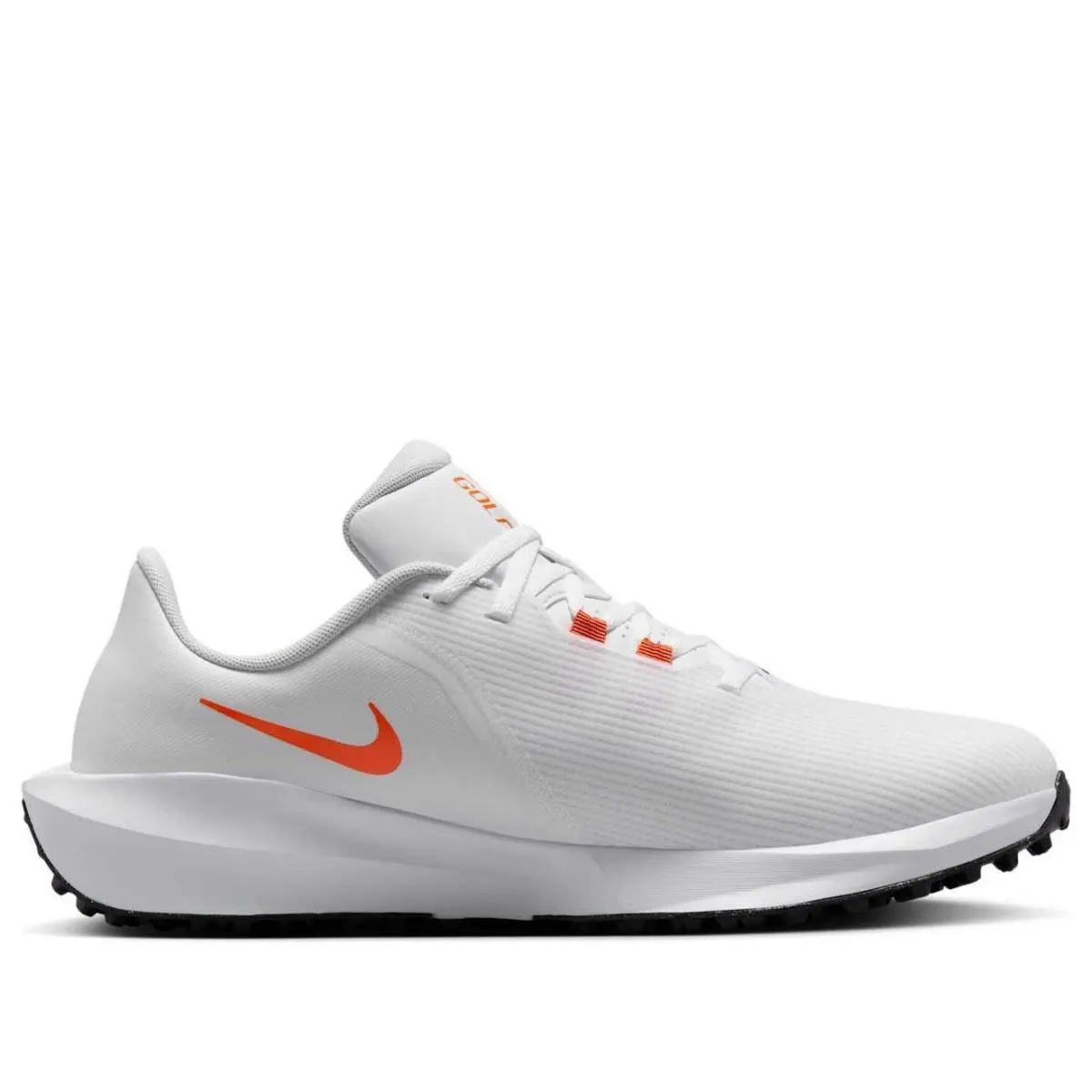 Nike shoes - White/Safety Orange-Black 1