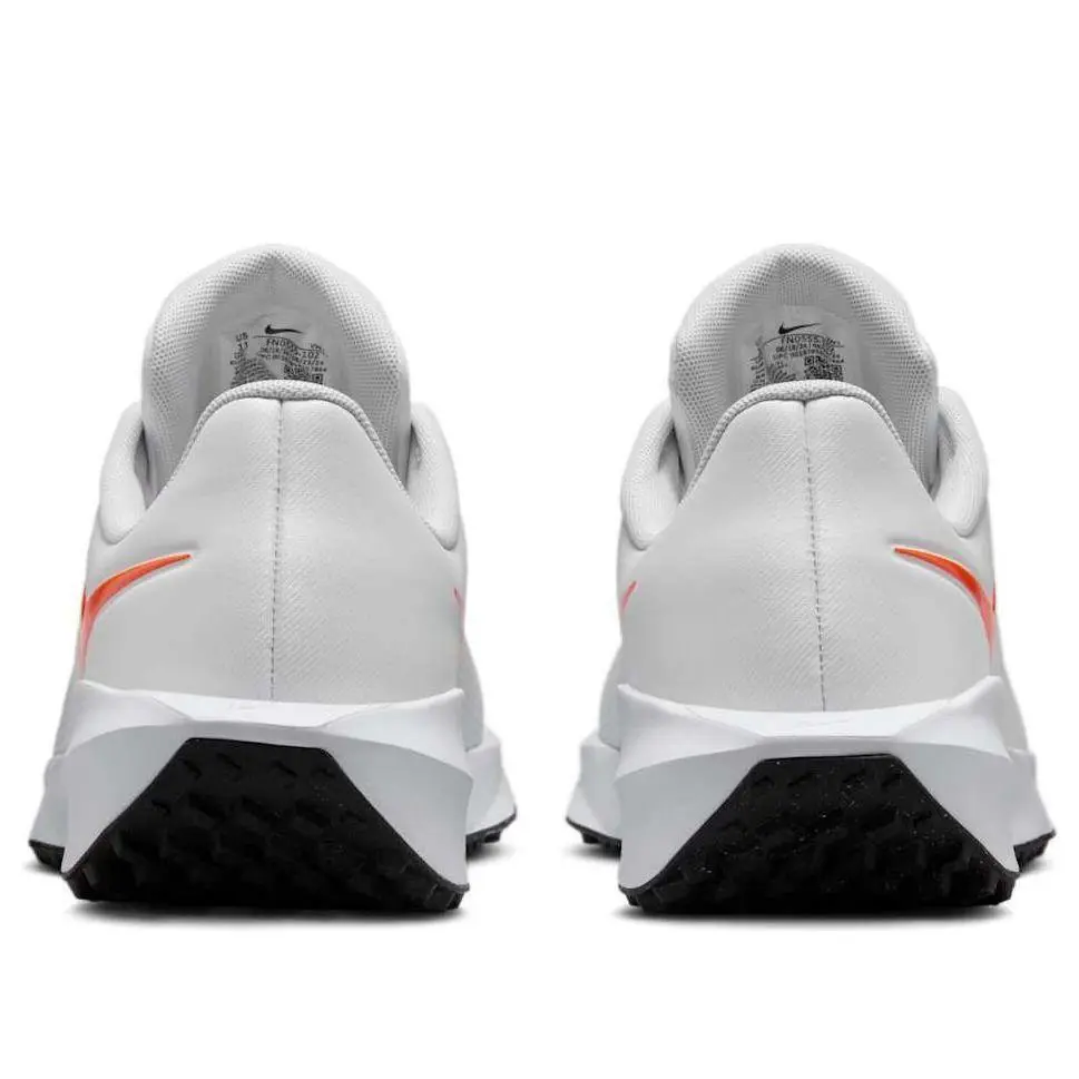 Nike shoes - White/Safety Orange-Black 3