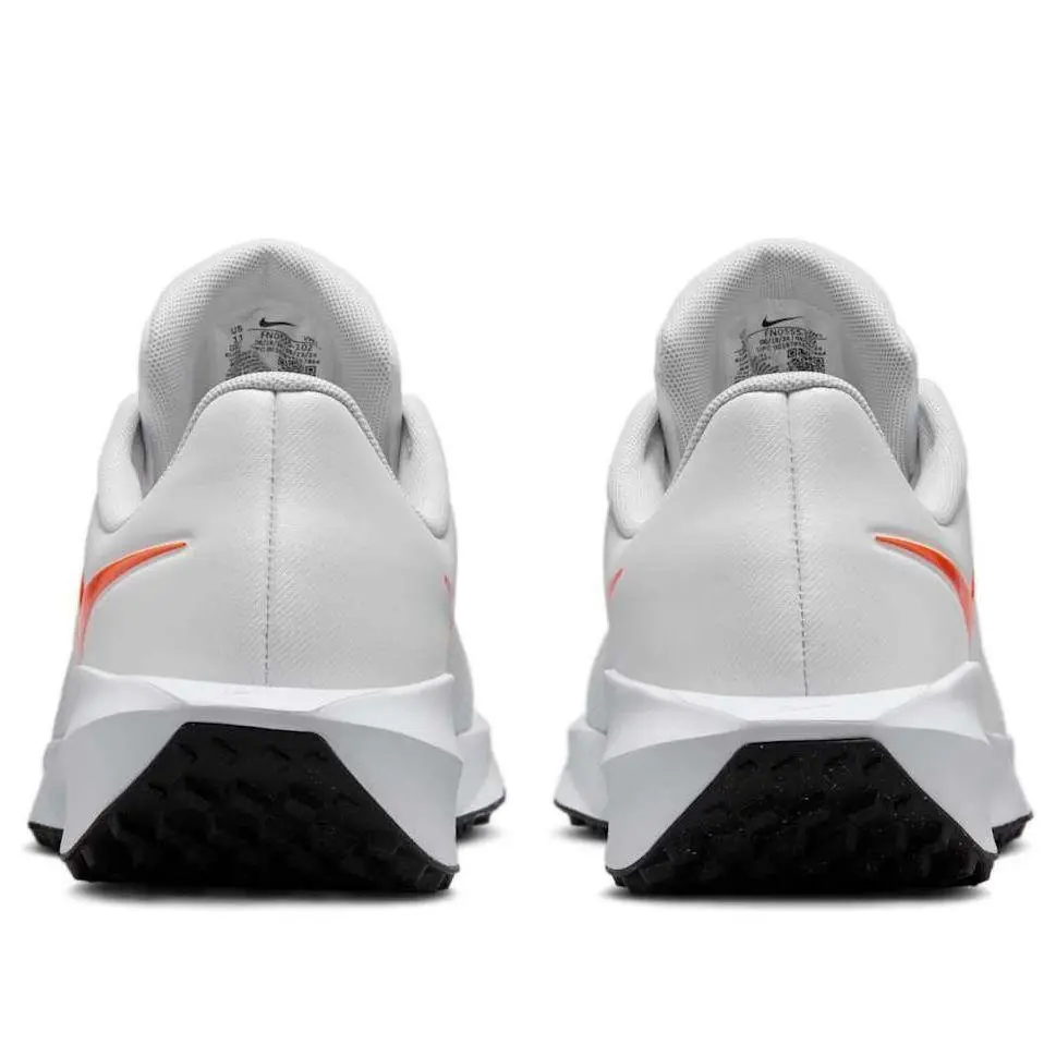 Nike shoes - White/Safety Orange-Black 9