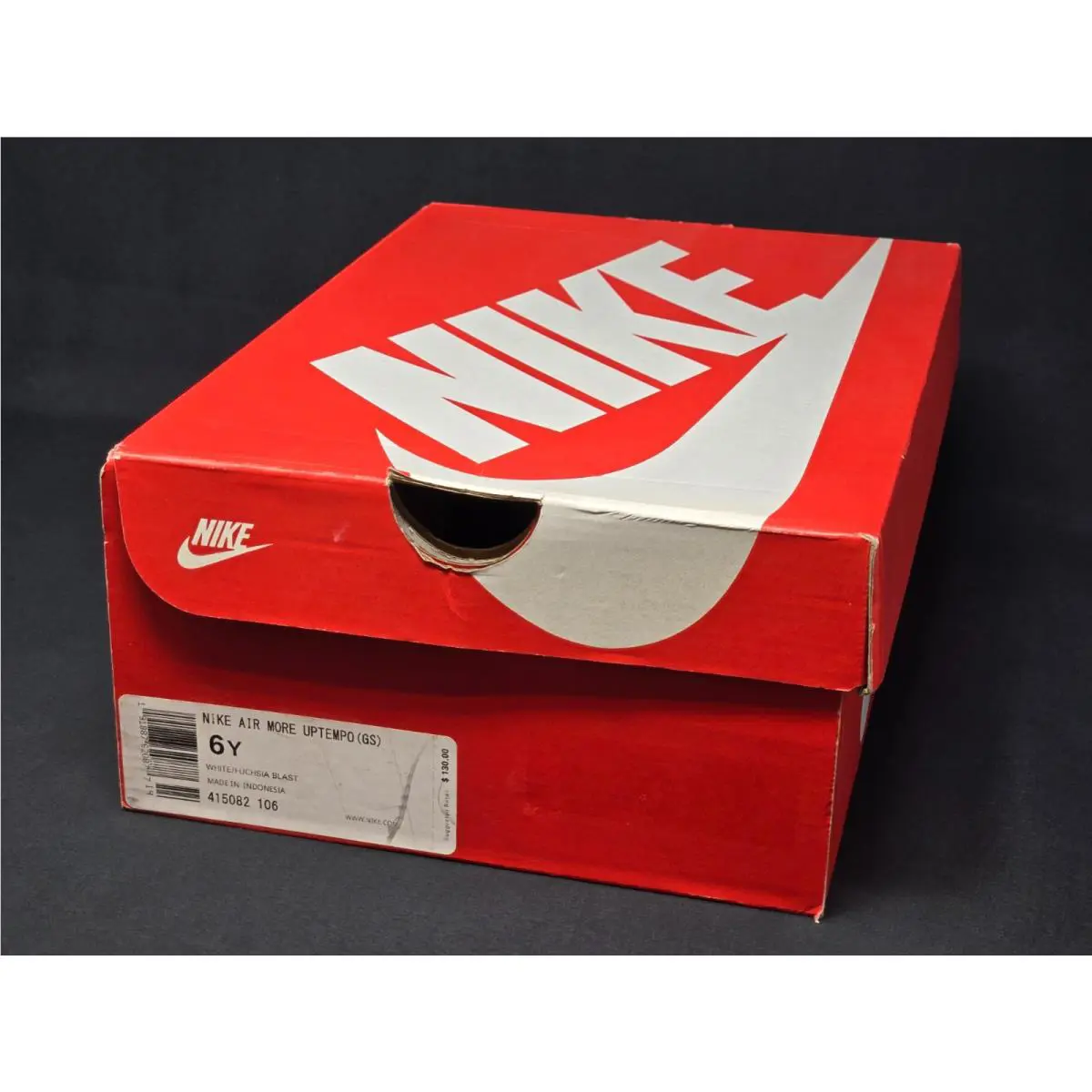 Nike shoes - Nike Air Uptempo - Air Uptempo - 415082-106 - White 7