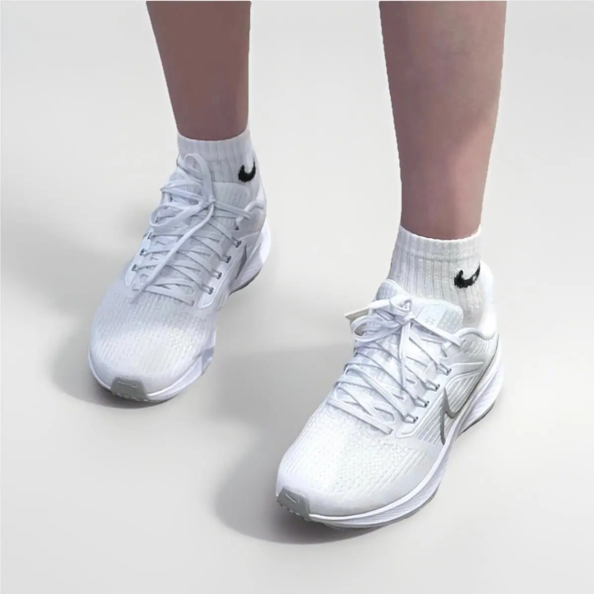 Nike shoes - Nike Air Zoom Pegasus 39 - DH4072-100 - White, Manufacturer: White/Pure Platinum/Grey Fog/Metallic Silver 11