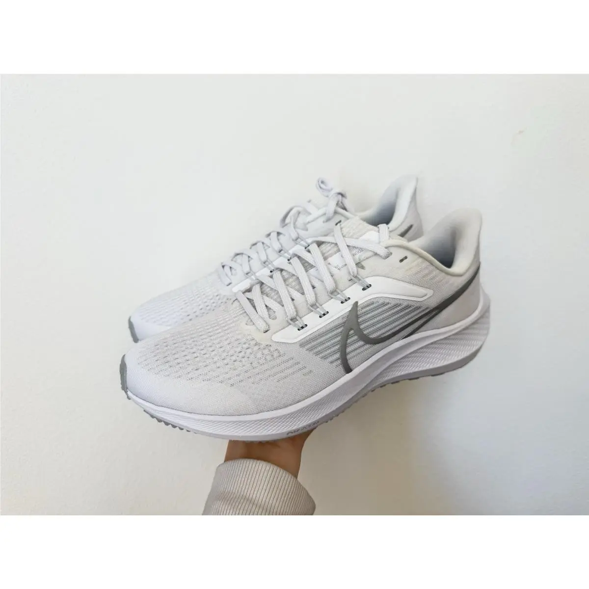 Nike shoes - Nike Air Zoom Pegasus 39 - DH4072-100 - White, Manufacturer: White/Pure Platinum/Grey Fog/Metallic Silver 12