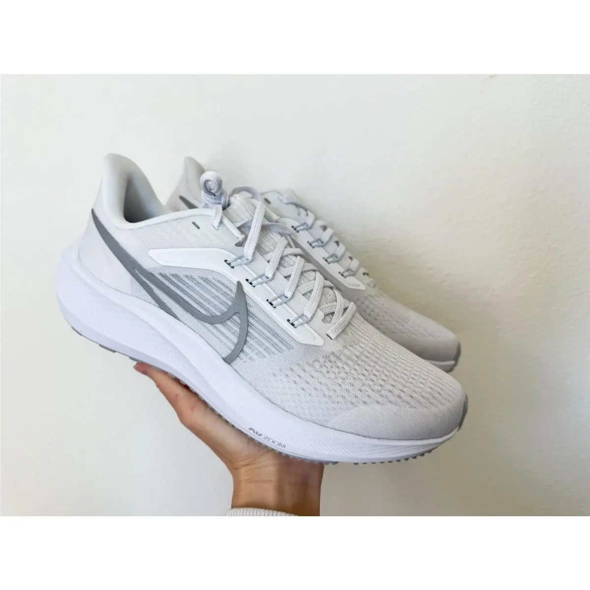 Nike shoes - Nike Air Zoom Pegasus 39 - DH4072-100 - White, Manufacturer: White/Pure Platinum/Grey Fog/Metallic Silver 13