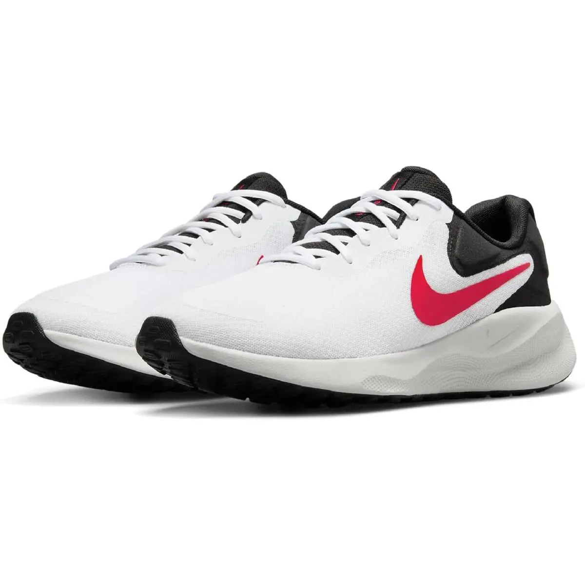 Nike shoes - Nike Revolution 7 - Revolution - FB2207 102 - WHITE /FIRE RED BLACK 3