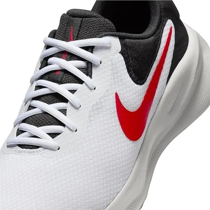 Nike shoes - Nike Revolution 7 - Revolution - FB2207 102 - WHITE /FIRE RED BLACK 7