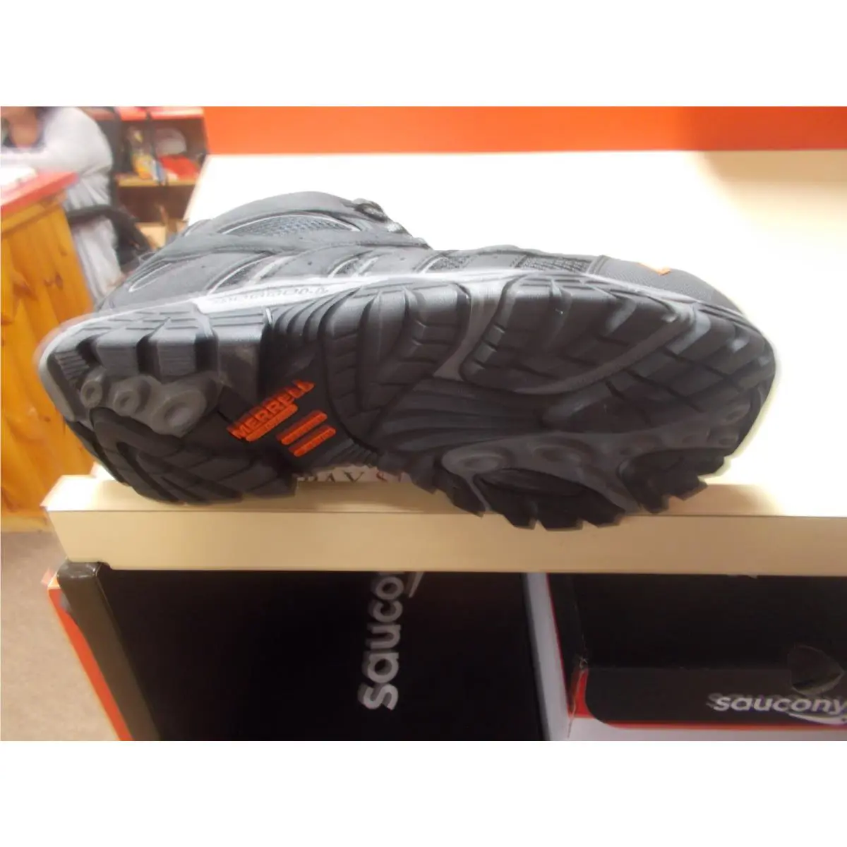 Merrell shoes - MOAB VERTEX MID WP CT - J05241W - Black 1