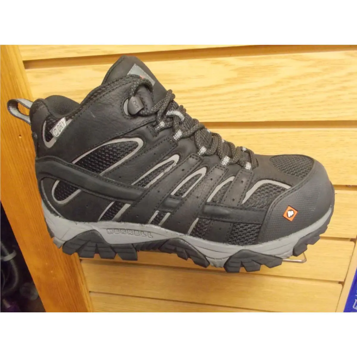 Merrell shoes - MOAB VERTEX MID WP CT - J05241W - Black 5