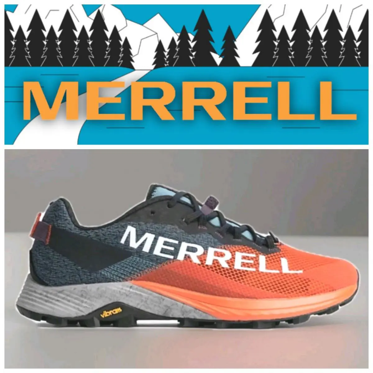 Merrell shoes - Merrell MTL Long Sky 2 - J067141 - TANGERINE 🍊 BLACK ⚫ GRAY 🔘 2