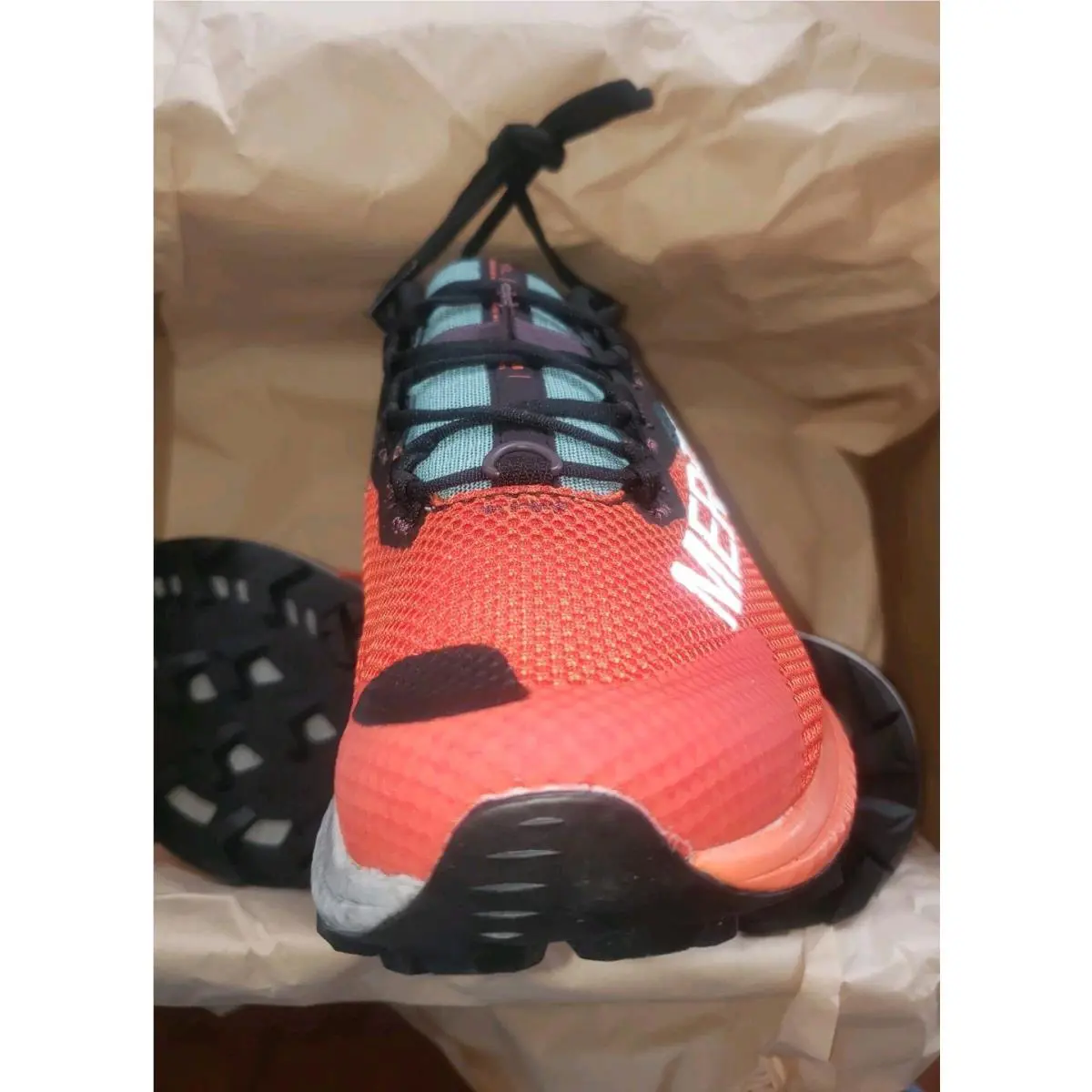 Merrell shoes - Merrell MTL Long Sky 2 - J067141 - TANGERINE 🍊 BLACK ⚫ GRAY 🔘 13