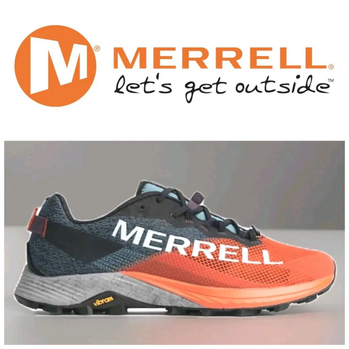 Merrell shoes - Merrell MTL Long Sky 2 - J067141 - TANGERINE 🍊 BLACK ⚫ GRAY 🔘 18