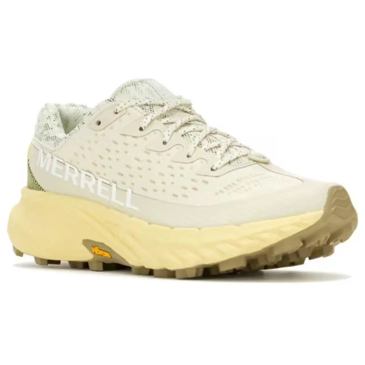 Merrell Agility Peak 5 J068260 Sneaker Women 7 Cream Trail Running Shoes RHS6198 - Beige