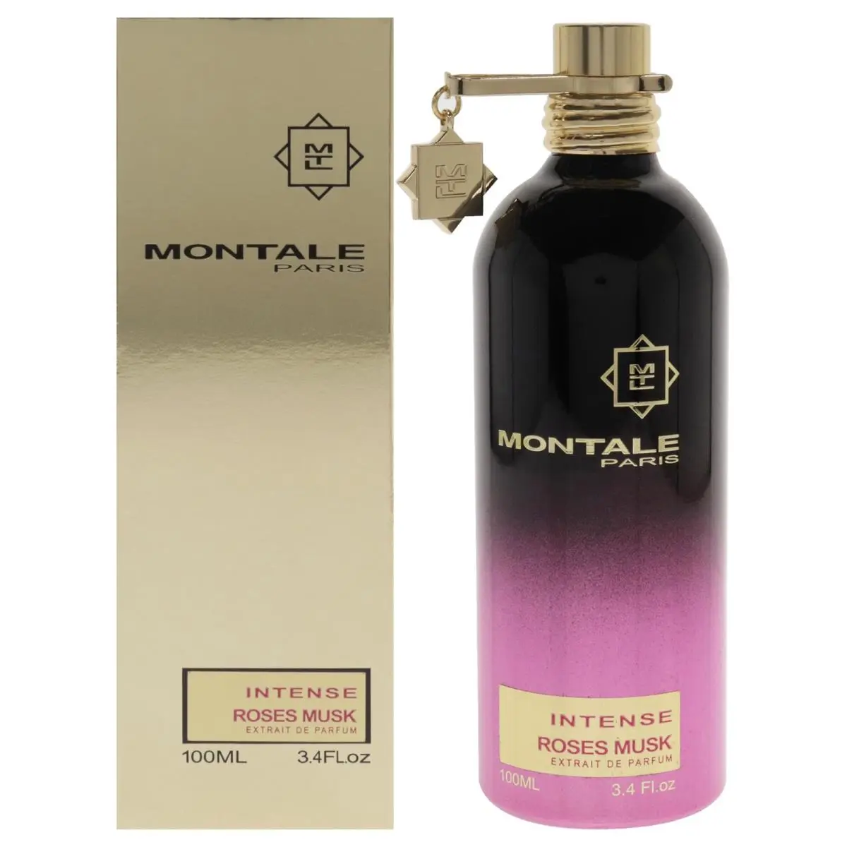 Intense Roses Musk  For Unisex - 3.4 oz Extrait De Parfum Spray by Montale