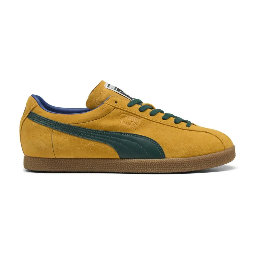 Puma Brasil Lace Up Mens Orange Sneakers Casual Shoes 40104802 - Orange