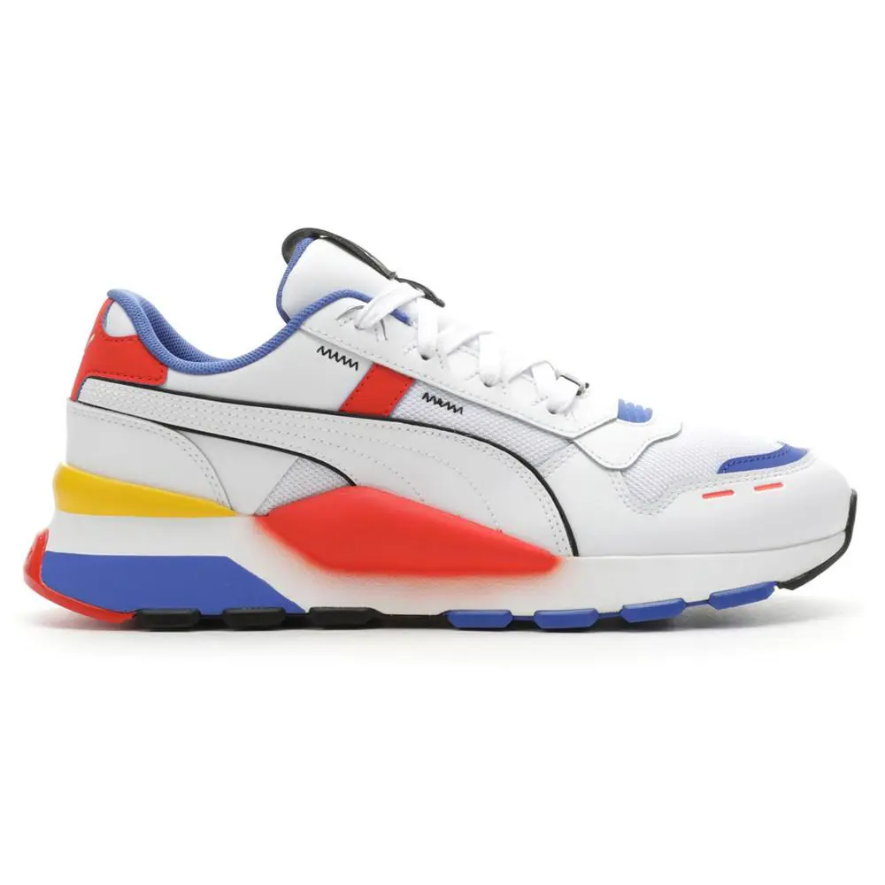 Rs 2.0 Central Lace Up Mens Blue White Sneakers Casual Shoes 39227601 by Puma