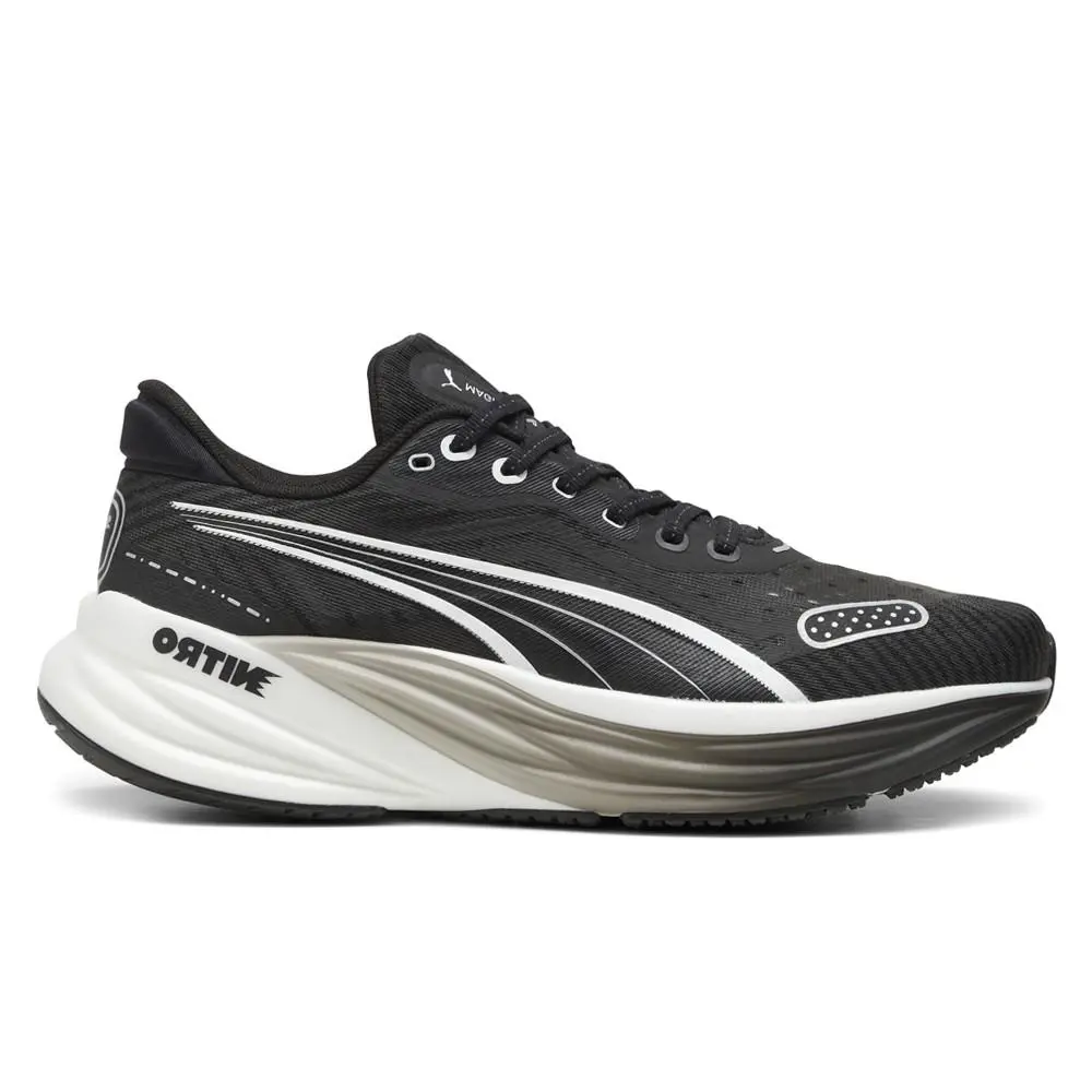 Magnify Nitro 2 Tech Running Mens Black Sneakers Athletic Shoes 38009001 by Puma