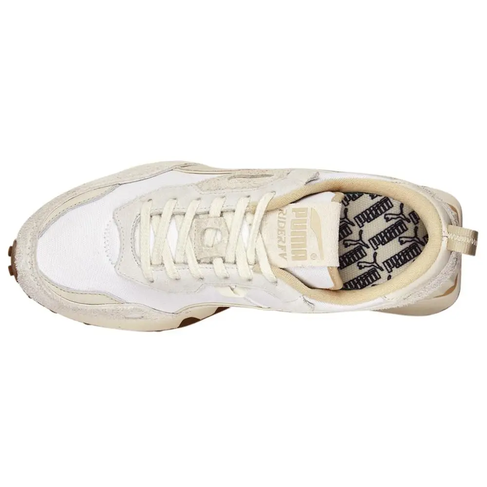Puma shoes - PUMA Rider Fv Worn Out Lace Up - 39016701 - White 2