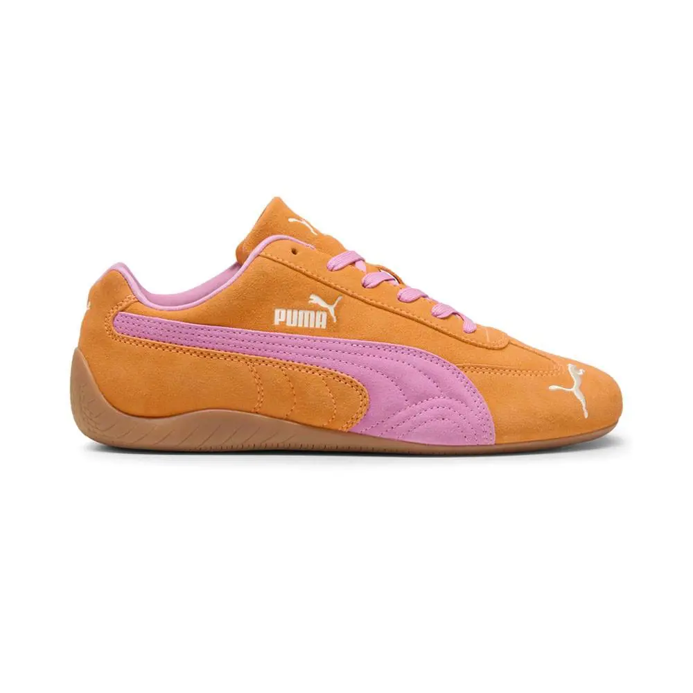 Puma Speedcat Og Lace Up Womens Orange Sneakers Casual Shoes 40098650 - Orange