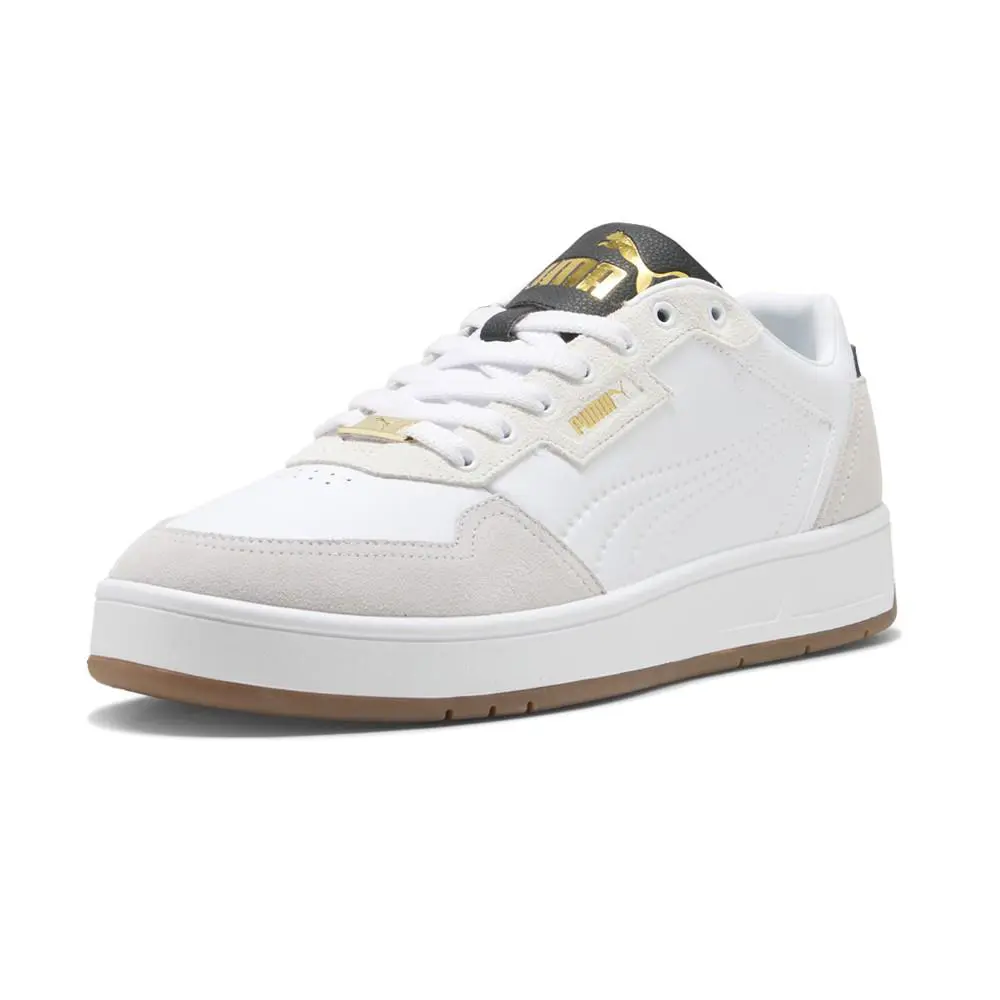 Puma shoes - PUMA Court Classic Lux Sd - 39508712 - White 0