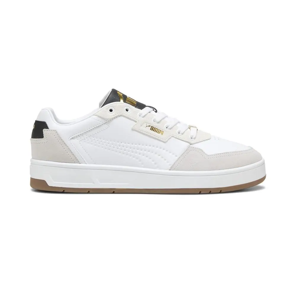Puma shoes - PUMA Court Classic Lux Sd - 39508712 - White 5