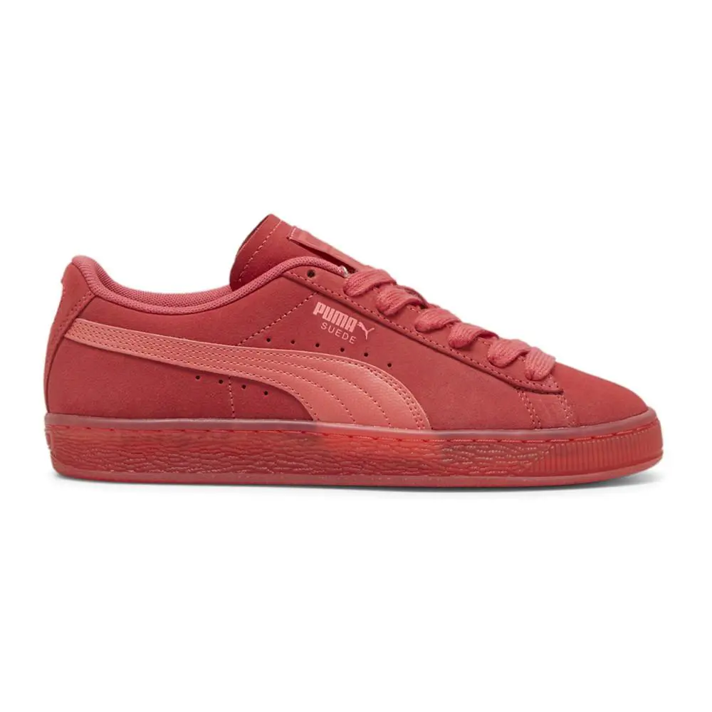 Suede Classic Translucent Lace Up Womens Red Sneakers Casual Shoes 3988180 by Puma