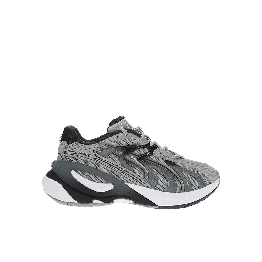 Tenis Inverse Shades Of Lace Up Youth Mens Grey Sneakers Casual Shoes 4023 by Puma