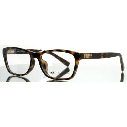 Armani Exchange AX3006F 8037 Tortoise Womens Rectangle Eyeglasses 54-16-140 B:37