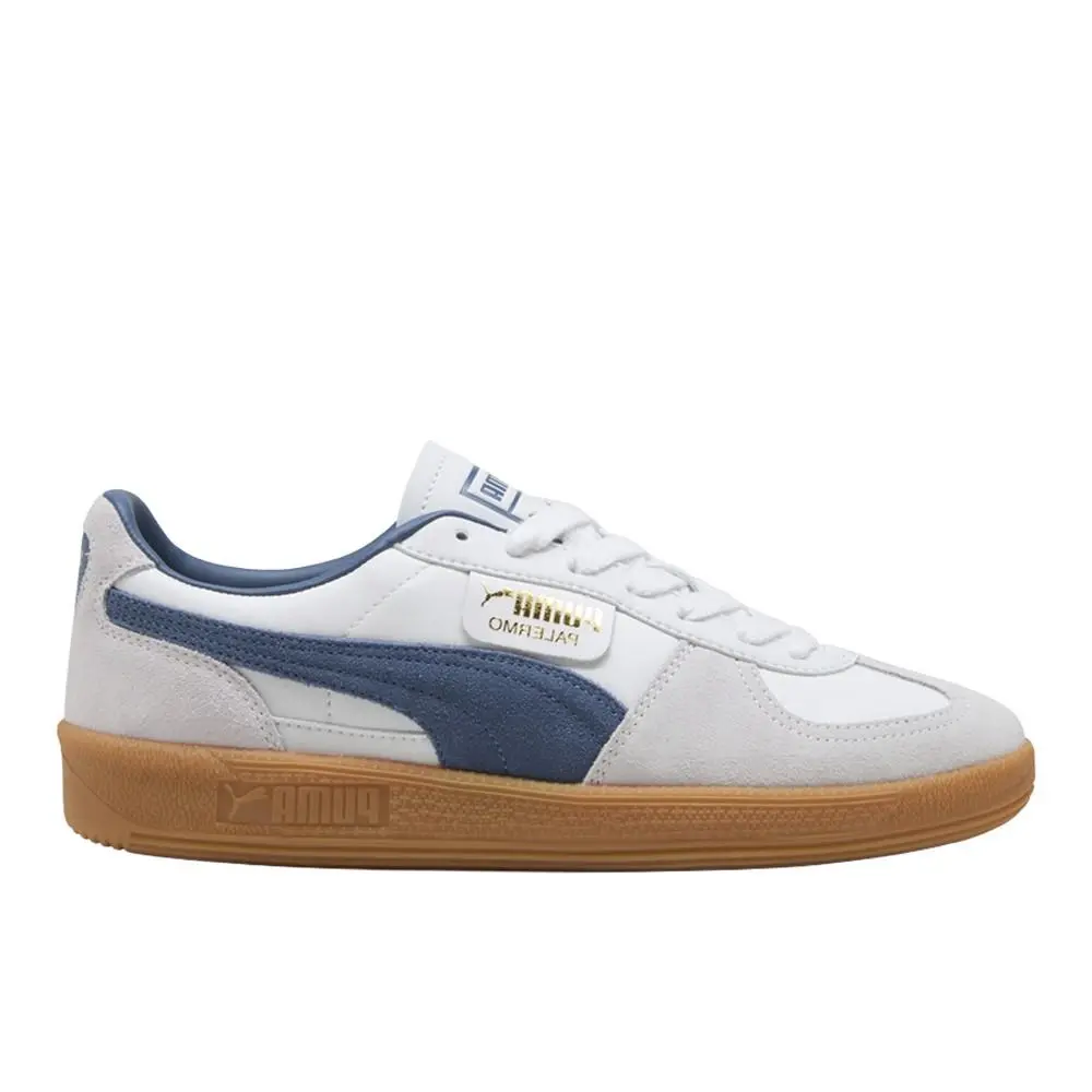Puma shoes - PUMA Palermo Leather Lace Up - 39646424 - White 5