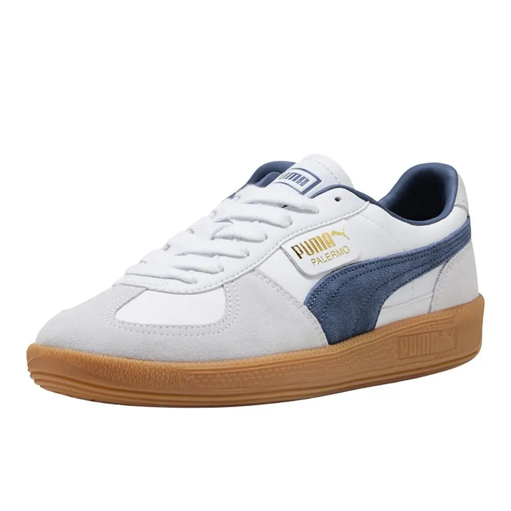 Puma shoes - PUMA Palermo Leather Lace Up - 39646424 - White 6
