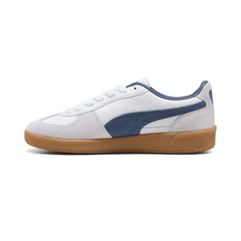 Puma shoes - PUMA Palermo Leather Lace Up - 39646424 - White 7
