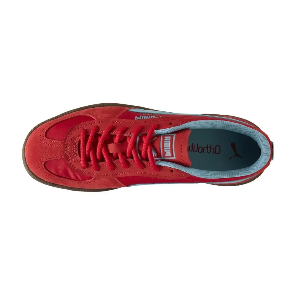 Puma shoes - PUMA Palermo Pop Lace Up - 40325701 - Red 8