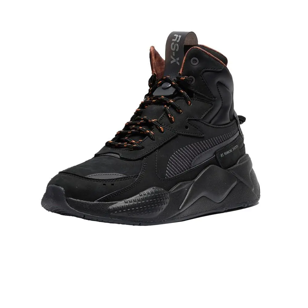 Puma shoes - PUMA RsX Mid Black Ice Lace Up - 40573101 - Black 0