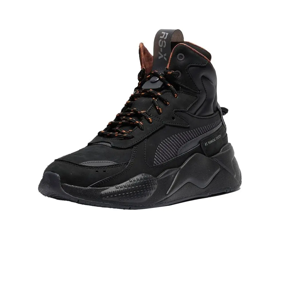 Puma shoes - PUMA RsX Mid Black Ice Lace Up - 40573101 - Black 8