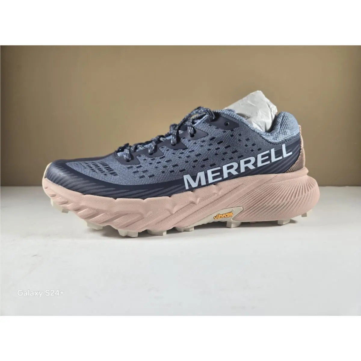 Merrell Mens Sneakers Size 7 Color Blue Pink Agility Peak 5 Style J068560