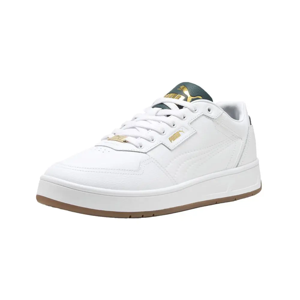 Puma shoes - PUMA Court Classic Lux Lace Up - 39501913 - White 0