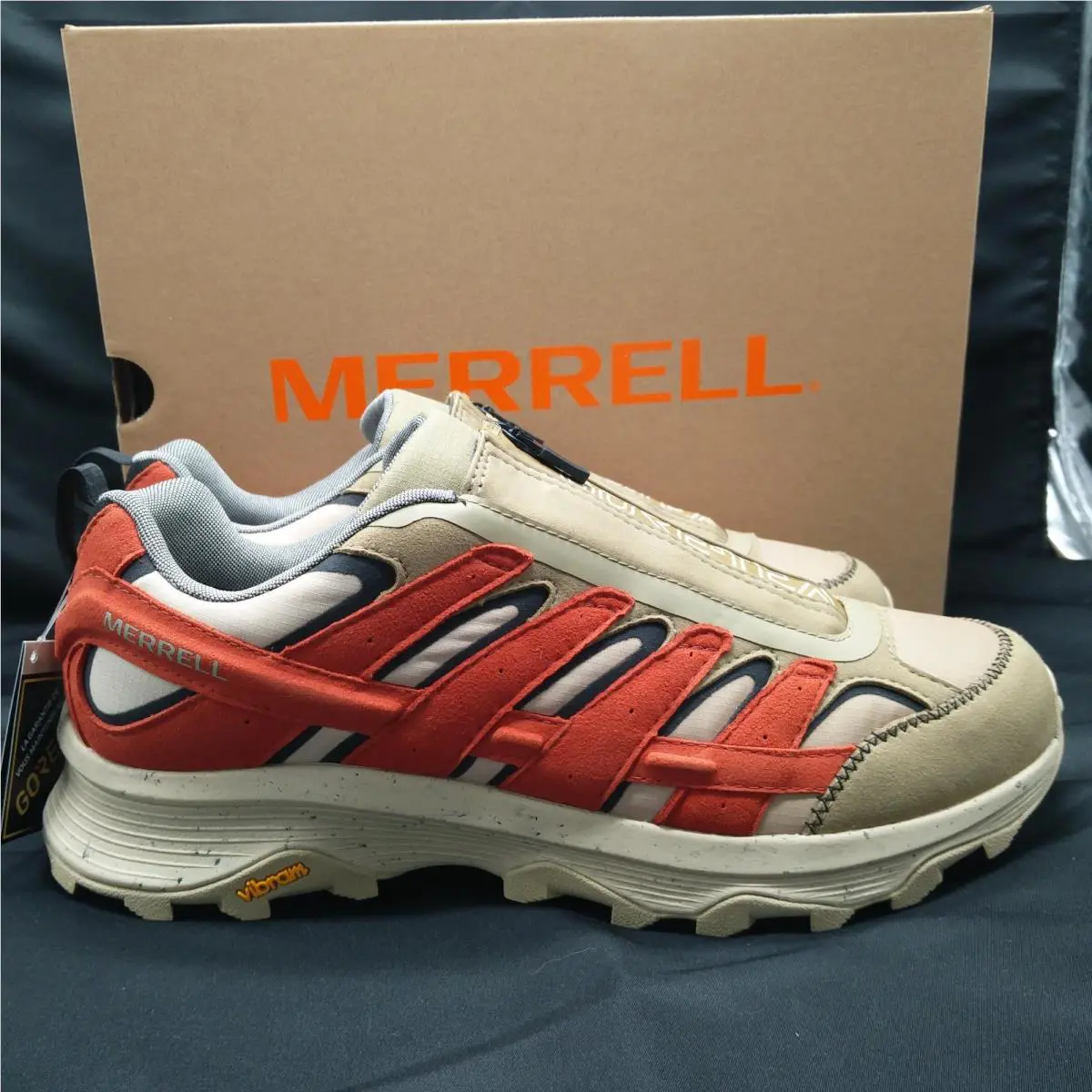 Merrell shoes - Merrell Moab Speed Zip 1TRL Gore-Tex - J068011 - Beige 8