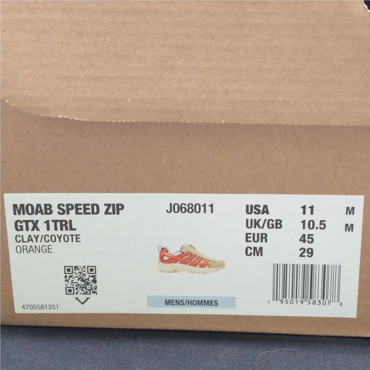 Merrell shoes - Merrell Moab Speed Zip 1TRL Gore-Tex - J068011 - Beige 12