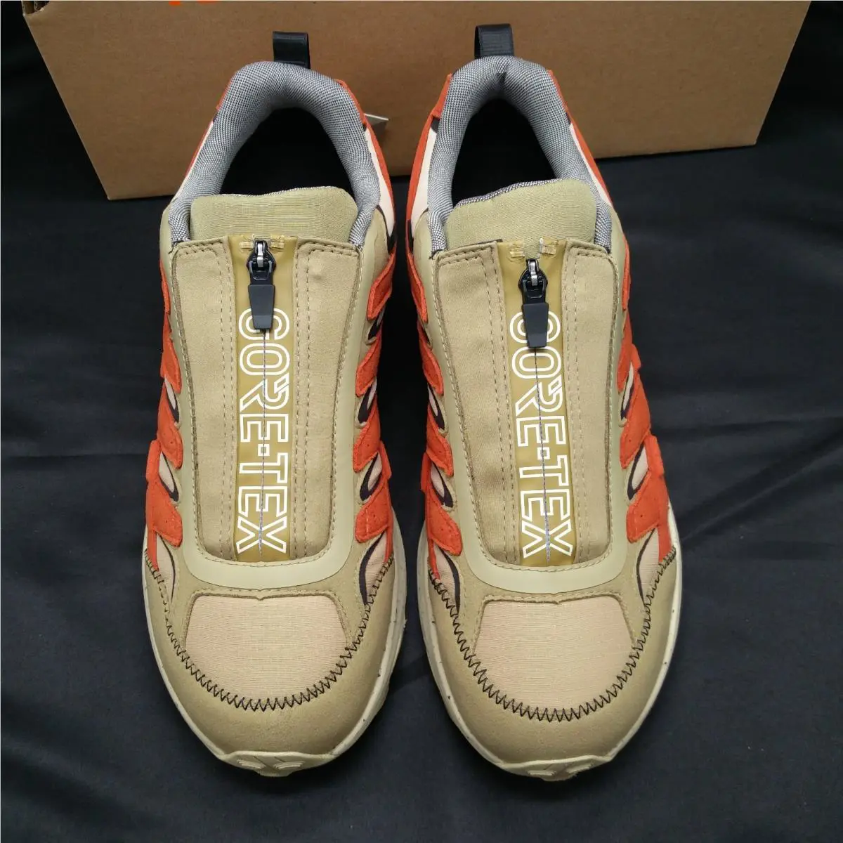 Merrell shoes - Merrell Moab Speed Zip 1TRL Gore-Tex - J068011 - Beige 4