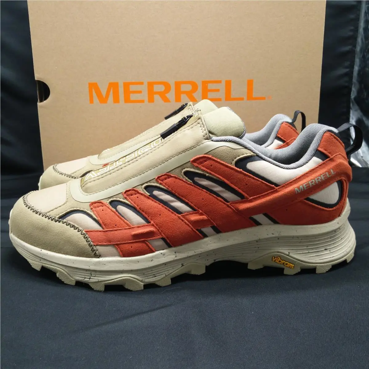 Merrell shoes - Merrell Moab Speed Zip 1TRL Gore-Tex - J068011 - Beige 5