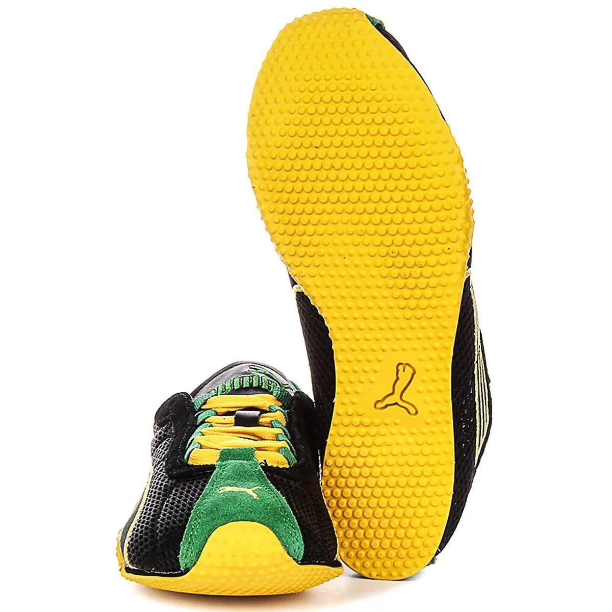 Puma shoes - Black Yellow 3