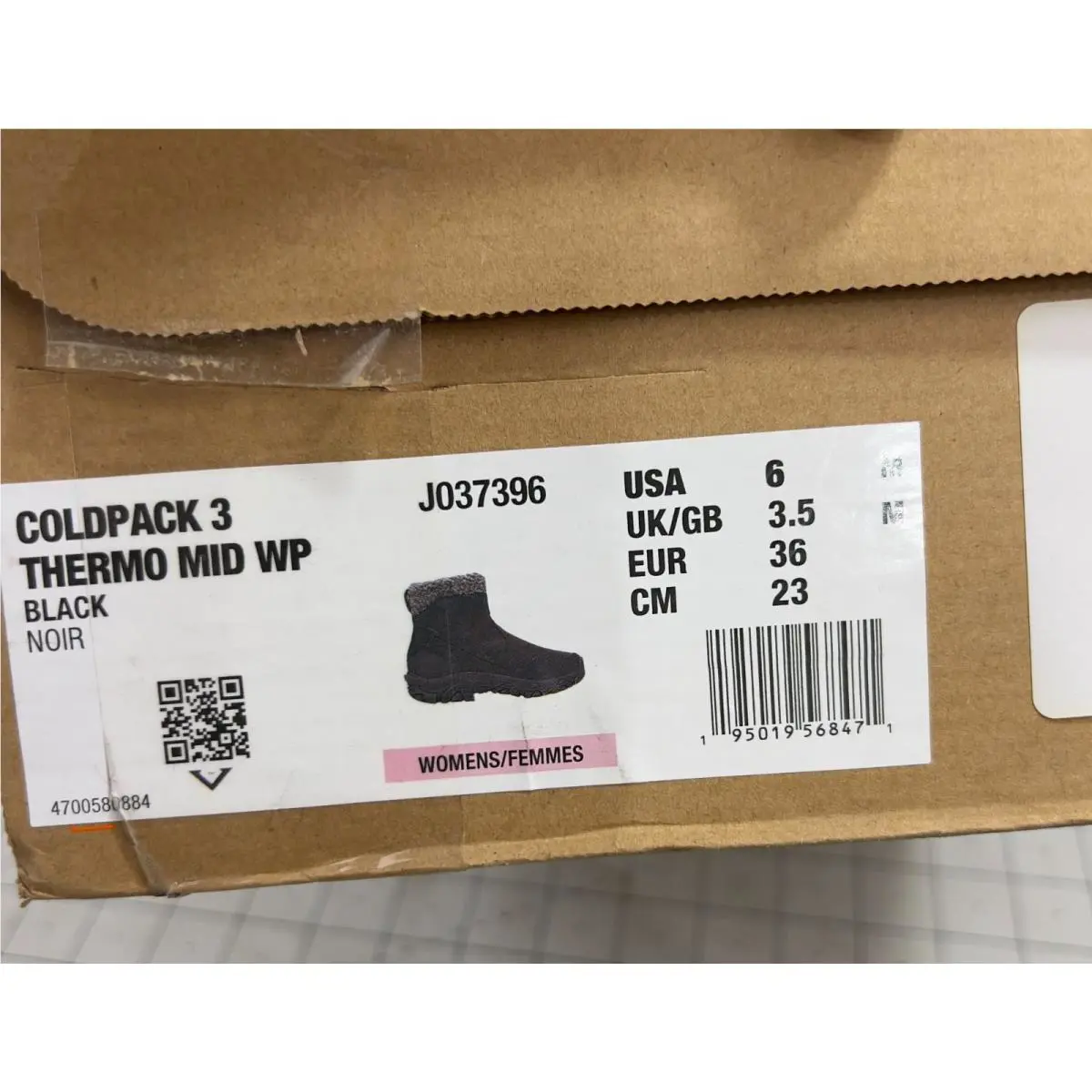 Merrell shoes - Black (UPC: 195019568471) 2