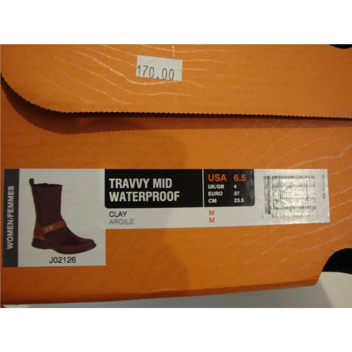 Merrell shoes - Merrell Travvy - Travvy - J02130 J02126 - Brown (UPC: 646881481707) 4