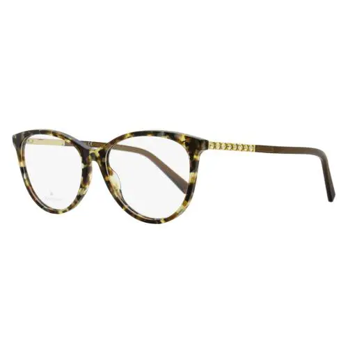 Swarovski Oval Eyeglasses SK5396 055 Colored Havana 52mm