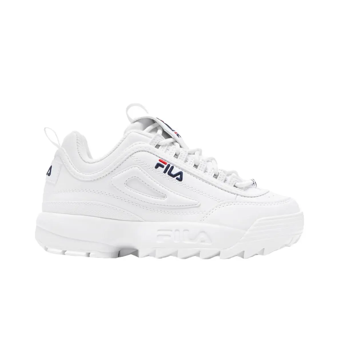 Fila Fashion Sneakers Disruptor II Kids White FW02945 - White/Peacoat/Red