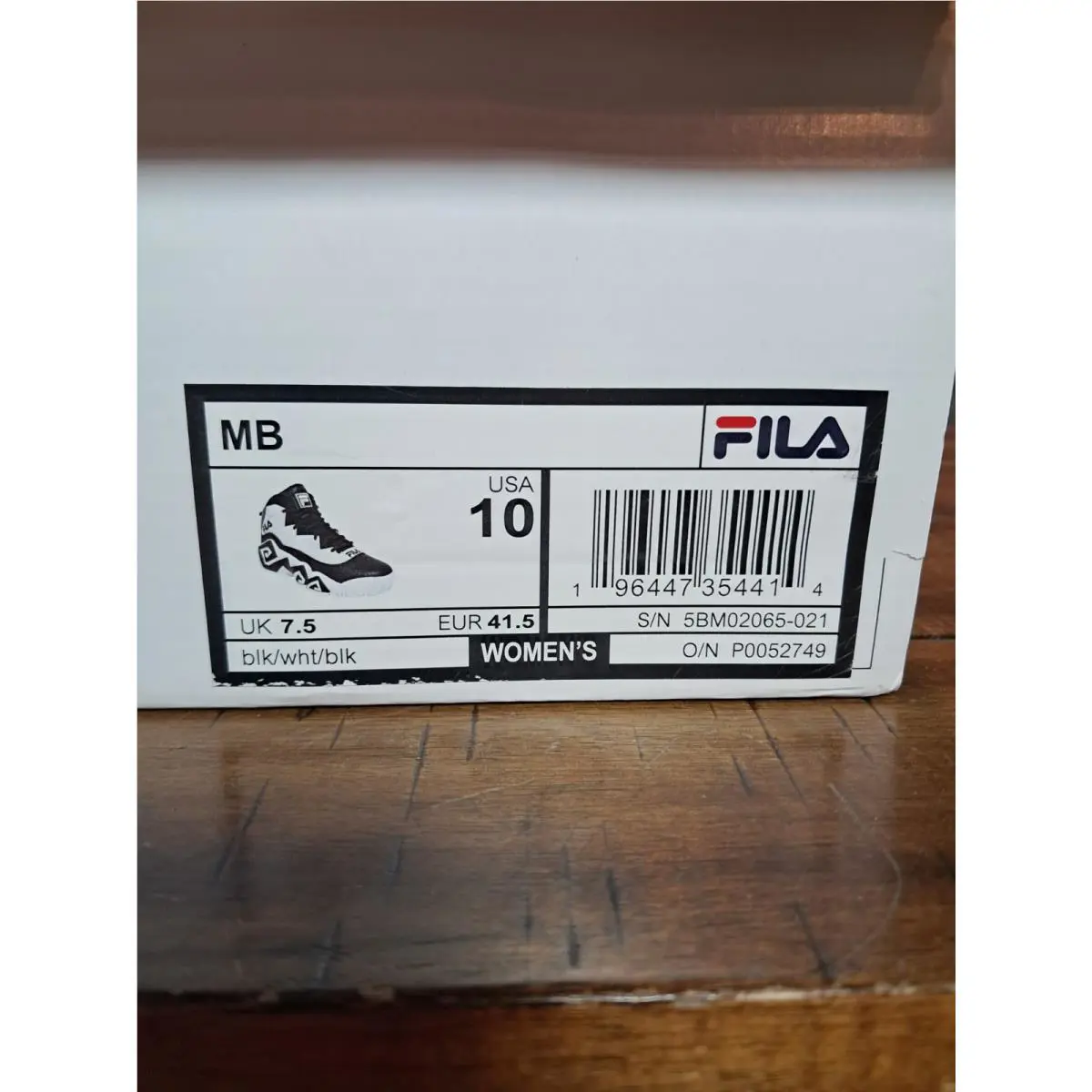 Fila shoes - MB - Black 7